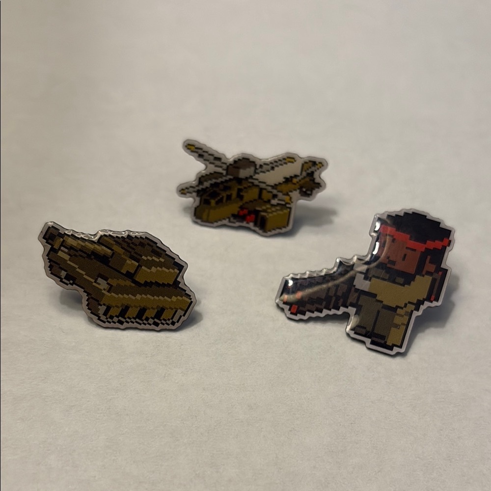 8-Bit Armies Pins  Set of 3